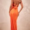 Orange Plisse Bandeau Cowl Back Maxi Dress 2 Orange Plisse Bandeau Cowl Back Maxi Dress -US Dresses Sales Store 00176d820d323229c9b8a219f939c74fb5d71154 cne3461 1