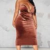 Plus Chocolate Velvet Diamante Trim Plunge Midi Dress -US Dresses Sales Store 060721ec4bd45afa3eb5156dbcae458db87e6abc cnb4192 3