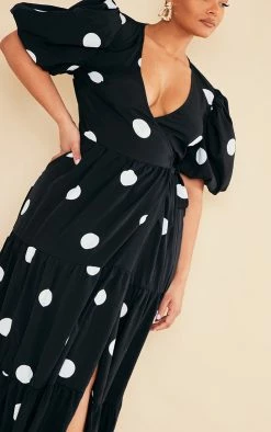 Plus Black Printed Tiered Tie Waist Maxi Dress -US Dresses Sales Store 0658571fe65d39f01f561269923bae841da5e8f9 cnc9703 4