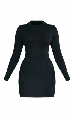Black Rib Knit Open T-bar Back Dress 11 Black Rib Knit Open T-bar Back Dress -US Dresses Sales Store 142878d8ade41d315646e772df3d741a9d2bb45c cnb6431 5