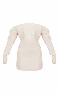 Sage Green Boned Linen Look Pleat Detail Bardot Bodycon Dress 11 Sage Green Boned Linen Look Pleat Detail Bardot Bodycon Dress -US Dresses Sales Store 144b959bbb64b2b4173e0bf000f772ddf7ec374a cnd2226 5