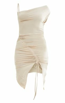 Stone Slinky One Shoulder Strap Pointed Hem Midi Dress -US Dresses Sales Store 1a6c5e63de9f945ae19891bb4fd2f510025c1294 cnd5842 5