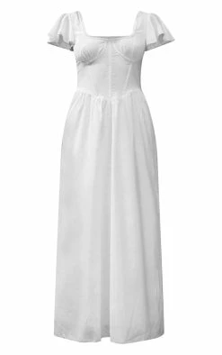 Cream Corset Detail Midaxi Dress -US Dresses Sales Store 1bb3ca810945a6b6054e6f57203634504436d580 cnd2018 5