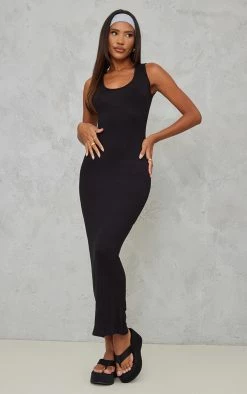 Basic Black Maxi Dress