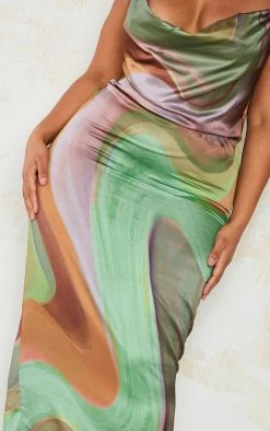 Plus Multi Abstract Marble Print Satin Cowl Neck Strappy Maxi Dress -US Dresses Sales Store 203d98231639ede03009b6e3203dfc7c8552826a cmz9577 4