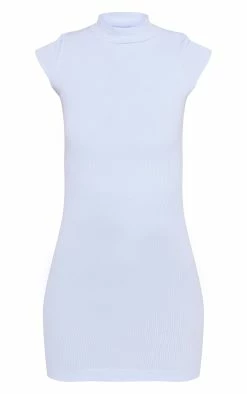 Light Blue Snatched Rib Cap Sleeve Bodycon Dress -US Dresses Sales Store 22e2f5aa046943e896aeacd47fb7e3f92c678584 cnd4014 5