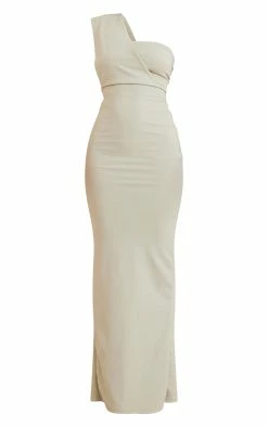 Sage Green One Shoulder Maxi Dress -US Dresses Sales Store 25e4e2395cf593fad08c3db3743903ebb58ed447 cmz3527 6