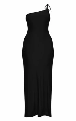 Shape Black Slinky Tie Shoulder Midaxi Dress -US Dresses Sales Store 273e219587acf266424366c97d15e441e7a8516e cmy8126 6