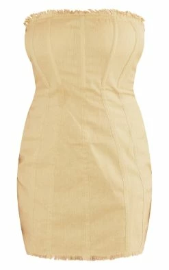Sage Linen Look Bandeau Binding Detail Frayed Hem Bodycon Dress -US Dresses Sales Store 2c99e5055fe760c734cc4a10e89b29cf5349d1fb cnd7649 5