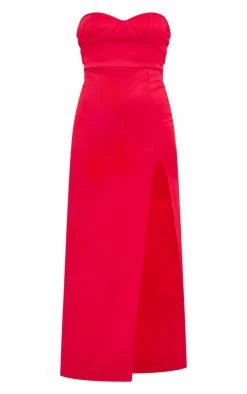 Red Scuba Cup Detail Bandeau Midaxi Dress -US Dresses Sales Store 2efd4c5ce3c0dffe65bdeb42aee3eeb46a5ffa7a cnd9033 5