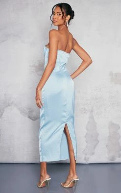 Blue Grey Satin Floral Embroidered Corset Midaxi Dress -US Dresses Sales Store 3156e915b0d4ca799f9811c17354a4ba1ee3a6a4 cnd7529 2