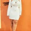Plus White Corset Cross Front Bodycon Dress -US Dresses Sales Store 3c5c38861339f9c5536a3b41bc49323d80a7b739 cmw4018 1