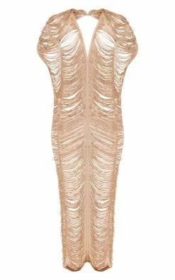 Gold Plunge Tassel Beach Maxi Dress -US Dresses Sales Store 3f9a39a97c0936430b37f507b4376ae82c1696af cnd7981 5