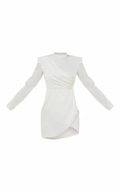 Cream Textured Satin High Neck Drape Bodycon Dress 11 Cream Textured Satin High Neck Drape Bodycon Dress -US Dresses Sales Store 41dd41020a8cadbdca294ecb2714bea48c2f0ace cnd2023 5