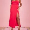 Plus Red Scuba Cup Detail Bandeau Midaxi Dress -US Dresses Sales Store 42d3856ca82f49b198455ee1ed47761e6972f8fa cnd9829 1