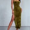 Olive Velvet Bandeau Corset Detail Midaxi Dress -US Dresses Sales Store 432c7a420e5f537ee9ad9bb1fdd78c02a0f54948 cnb7404 1