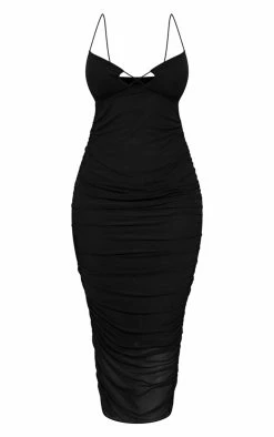 Shape Black Mesh Spaghetti Strap Ruched Midaxi Dress 11 Shape Black Mesh Spaghetti Strap Ruched Midaxi Dress -US Dresses Sales Store 46ceabcb1463afceb1dcc7ccc94527cc503242c3 cna6170 5