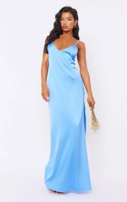 Blue Strappy Split Leg Maxi Dress -US Dresses Sales Store 4b5074cf14eb54f354cca684021e819c7598f7f5 cne1545 1