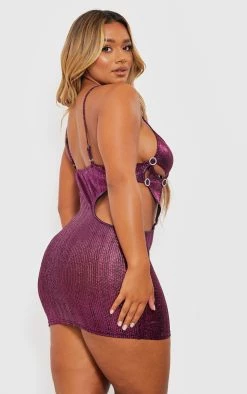 Shape Hot Pink Metallic Diamante Trim Cut Out Bodycon Dress -US Dresses Sales Store 5531a6157075497db52159d129ec27a064630951 cna5993 2