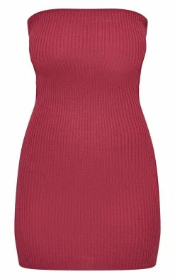 Dark Rose Rib Bandeau Mini Knitted Dress 11 Dark Rose Rib Bandeau Mini Knitted Dress -US Dresses Sales Store 557f89346d4b459582d71343d612778ad5ef8663 cnd2072 5