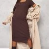 Maternity Chocolate Soft Knit Button Midi Dress -US Dresses Sales Store 5bb264404f822ff0cadde61860948f64ed603961 cnb6479 1