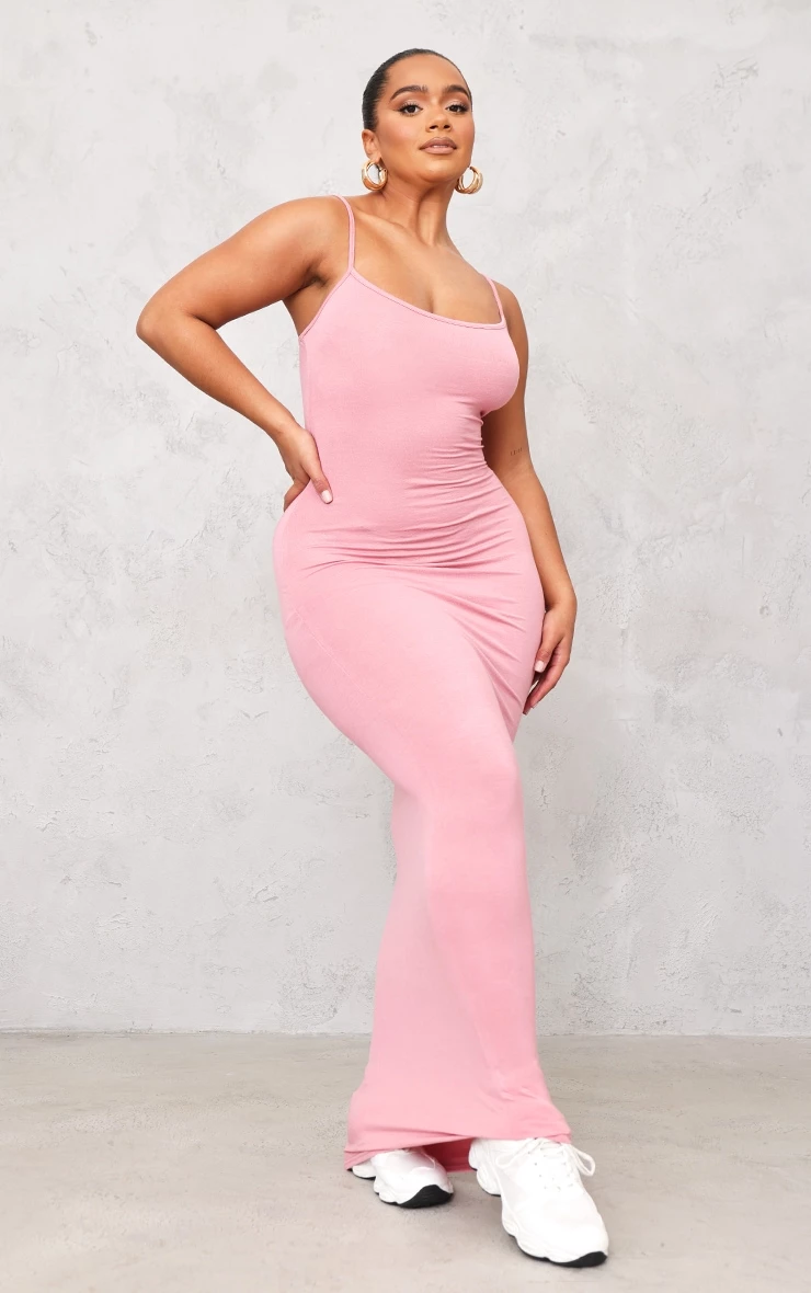 Shape Rose Jersey Strappy Maxi Dress 3 Shape Rose Jersey Strappy Maxi Dress