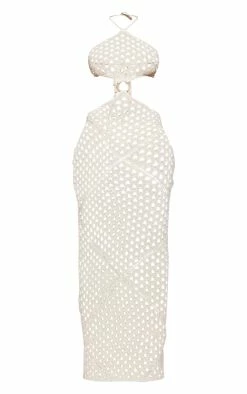 Shape New Nude Ring Detail Cut Out Crochet Maxi Dress -US Dresses Sales Store 5deaa4a8abf342c84b3921805b3c813d3678378c cne0504 5