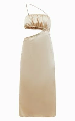 Champagne Satin Ruched Bust Diamante Asymetric Midi Dress -US Dresses Sales Store 63fe1fab183cffcb0009147e49bf613ef329caf8 cna9778 5