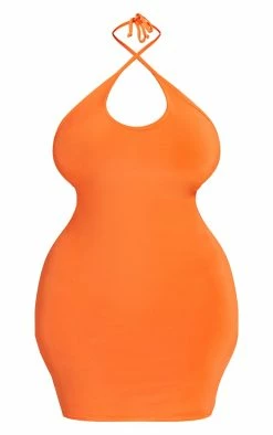 Plus Orange Cross Front Slinky Bodycon Dress 11 Plus Orange Cross Front Slinky Bodycon Dress -US Dresses Sales Store 648c8d25ada360355956a287138e1e7d5eb6f283 cnd9041 5