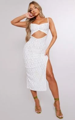 White Broderie Ruched Bust Cut Out Strappy Maxi Dress 9 White Broderie Ruched Bust Cut Out Strappy Maxi Dress -US Dresses Sales Store 68477daa95a83bead9db89914cdae11abfb97f71 cnd8929 3