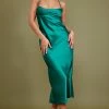 Emerald Green Satin Underbust Cross Back Midi Dress -US Dresses Sales Store 73ed16684f5cd7872191968e2c58283117fab2cd cnc9974 2