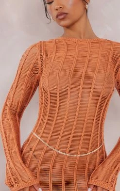 Tan Tassel Knit Open Back Maxi Dress -US Dresses Sales Store 7cd2037766c9f4c6b8ac152c157111e32754e1bc cnc6520 4