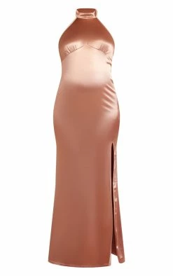 Maternity Blush Halterneck Disco Slinky Maxi Dress 11 Maternity Blush Halterneck Disco Slinky Maxi Dress -US Dresses Sales Store 7d45d5d42c13b4d71c485d8e338019be1ed6f02c cnd3227 5
