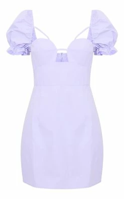 Lilac Puff Sleeve Cup Detail Cut Out Bodycon Dress 11 Lilac Puff Sleeve Cup Detail Cut Out Bodycon Dress -US Dresses Sales Store 7f4b33ba554201ae95bf4e23e588cefb946e35ca cnd5487 5