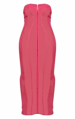 Shape Hot Pink Mesh Seam Detail Maxi Dress 11 Shape Hot Pink Mesh Seam Detail Maxi Dress -US Dresses Sales Store 8aaaab0a6644b43897e47f3a66f652864d377e3d cnd5195 5