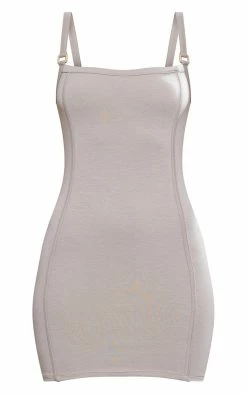 Taupe Jersey Binding Detail Trim Detail Bodycon Dress -US Dresses Sales Store 8e87dcf2bfc5abdf7d35db9cbeae2ff7c7c49a66 cnd2291 5