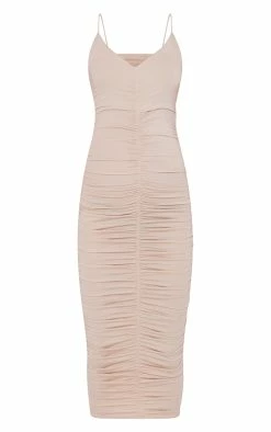 Maternity Stone Plunge Ruched Contour Jersey Midi Dress -US Dresses Sales Store 8f36b82a8f84ae0e5ec3653e460410883b77fdc6 cmy8989 6