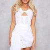 White Broderie Corset Detail Wrap Bodycon Dress -US Dresses Sales Store 8fa5d85451ca5d9217addfd3ccead07b13ad46fb cnd5470 3