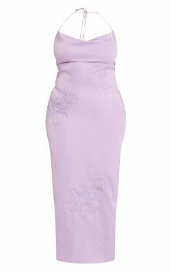 Plus Lilac Halterneck Satin Embroidered Maxi Dress 11 Plus Lilac Halterneck Satin Embroidered Maxi Dress -US Dresses Sales Store 8fdca6f6080e8e6ce6fdd923ba7c19497cecb169 cne0715 5