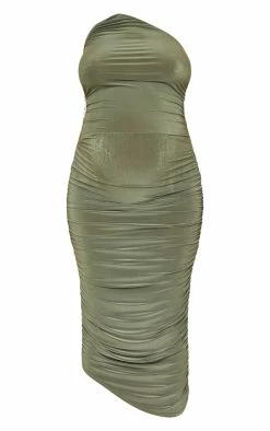 Maternity Sage Green Slinky One Shoulder Maxi Dress -US Dresses Sales Store 915a3e34cf5970f722a43500a65951817ebe243e cmt3060 6