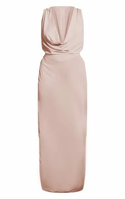 Plus Mushroom Sheer Chiffon Cowl Neck Maxi Dress -US Dresses Sales Store 9927caa9d52c413df0f8d341c03817c1429342c2 cne1018 5