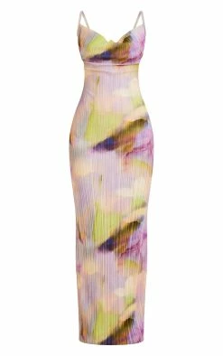 Multi Watercolour Plisse Strappy Maxi Dress -US Dresses Sales Store a07b5eb263d1e931f25376cd32636600809aa002 cmz2307 6