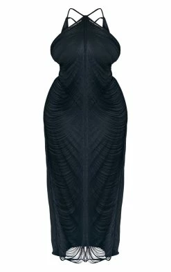 Plus Black Tassel Distressed Low Back Maxi Dress 11 Plus Black Tassel Distressed Low Back Maxi Dress -US Dresses Sales Store a73738135c6d2e8151d6f4b21b51d11b32e5285b cna7409 5