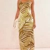 Green Zebra Print Satin Maxi Beach Dress -US Dresses Sales Store a9b9b5d647a36f114e6c17903f3c5c29f86cb5ca cne1703 1
