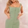 Khaki Chiffon Hook & Eye Binding Detail Bodycon Dress -US Dresses Sales Store ae8094ca001da3cf5ebda330def6a211aff14c31 cne2697 1