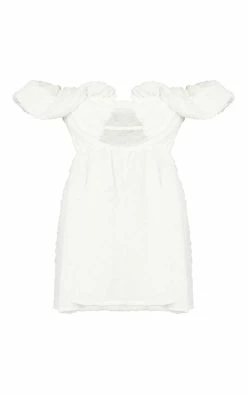 Petite White Floral Textured Mini Dress 11 Petite White Floral Textured Mini Dress -US Dresses Sales Store c4f75e8cfa50f2a970998d9994d5d080b4abd362 cnd7148 5