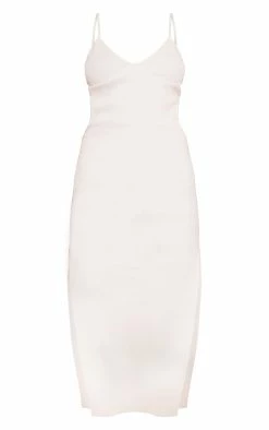 White Rib Cup Detail Cut Out Midaxi Dress -US Dresses Sales Store c535dbfcab085fe4f60cbd6208bc6dd3411b14ec cmy1661 6