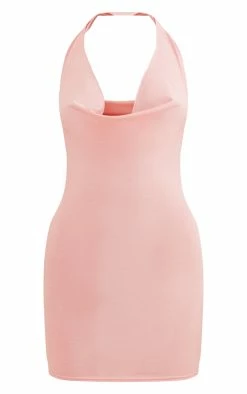 Blush Slinky Cowl Lettuce Hem Detail Halter Bodycon Dress 11 Blush Slinky Cowl Lettuce Hem Detail Halter Bodycon Dress -US Dresses Sales Store c71a61fa3f03ce2cfbde7c4cbe5189063430dad3 cnd7735 5