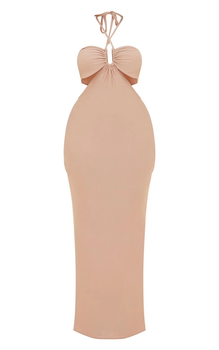 Shape Rose Ring Detail Cut Out Maxi Dress 7 Shape Rose Ring Detail Cut Out Maxi Dress - Image 5
