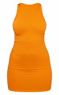 Orange Snatched Rib Racer Neck Bodycon Dress 11 Orange Snatched Rib Racer Neck Bodycon Dress -US Dresses Sales Store d112df639a856ec5b79ede22f8a97206483057be cnd4015 5